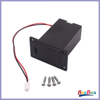 สินค้า Beebox อุปกรณ์เสริมกีตาร์เบสอูคูเลเล่ 9v กล่องแบตเตอรี่