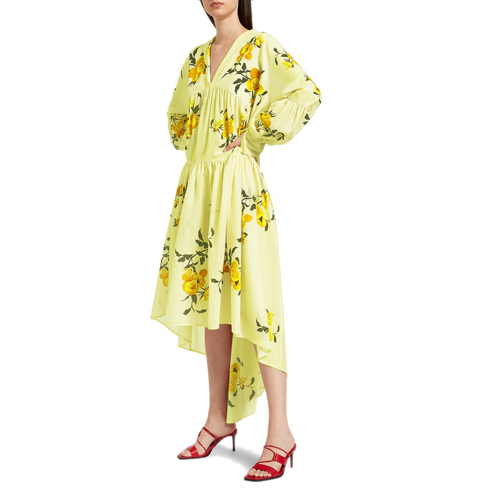 angelys-balek-ชุด-kaftan-ยาว-yellow-floral-print-long-kaftan-รุ่น-ss20dr00300108-สีเหลือง