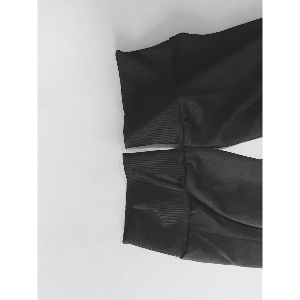 ภาพสินค้ากางเกงขายาวลำลอง กางเกงขายาวแฟชั่นผู้ชาย (สีดำ) รุ่น FG002 จากร้าน aangkana บน Shopee ภาพที่ 3