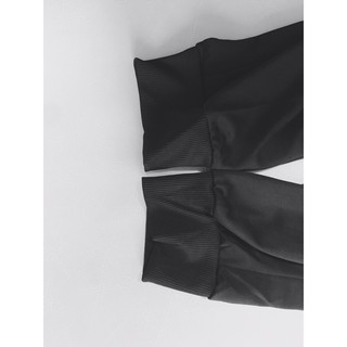 ภาพขนาดย่อของภาพหน้าปกสินค้ากางเกงขายาวลำลอง กางเกงขายาวแฟชั่นผู้ชาย (สีดำ) รุ่น FG002 จากร้าน aangkana บน Shopee ภาพที่ 3