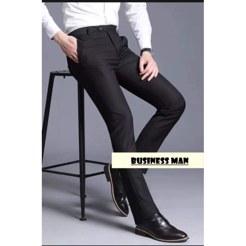 ภาพหน้าปกสินค้ากางเกงสแล็ค สีดำแบบยื้ด แบบไมยื้ด ทรงกระบอก ทรงขาเดฟ*เนื้อผ้าหนา* จากร้าน aminah_daud บน Shopee