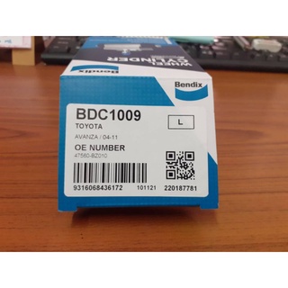 กระบอกเบรกเบ็นดิกซ์ อวันซ่า F600 ปี04-11/อวันซ่า F650 ปี12-16 (ซ้าย) รหัส BDC1009