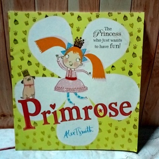 หนังสือปกอ่อน The Princess who just want to have fun Primrose มือสอง