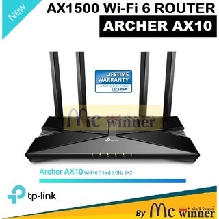 สินค้า ROUTER (เราเตอร์) TP-LINK รุ่น ARCHER AX10 - AX1500 WI-FI 6 ROUTER - รับประกันตลอดการใช้งาน