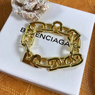 Balenciaga Gold Chain Bravce สร้อยข้อมือบาลองซิเอก้า งาน 1:1 เหมือนของแท้เป๊ะๆค่ะ