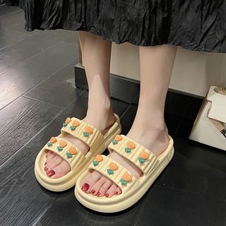 สินค้า 💙💚💛รองเท้าแตะดอกไม้ รองเท้าแตะผู้หญิง พื้นหนา รองเท้านิ่มเหมือนเหยียบขี้!!👣🌰​​รองเท้าโรมัน รองเท้าโฟม