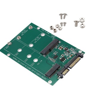 ภาพหน้าปกสินค้าอะแดปเตอร์ pcie 2 lane m 2 and msata ssd to sata iii 7+15 pin ขนาดเล็ก ที่เกี่ยวข้อง