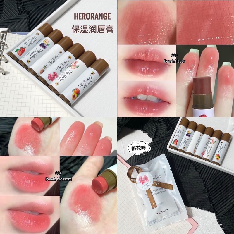 herorange-ลิปสติก-ลิปกลอส-เปลี่ยนสีตามอุณหภูมิ-ให้ความชุ่มชื้น