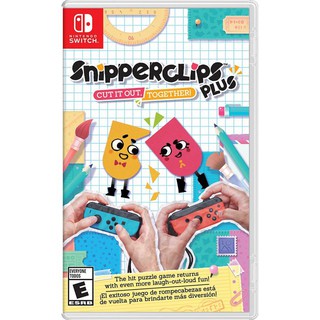 สินค้า [+..••] NSW SNIPPERCLIPS PLUS: CUT IT OUT, TOGETHER! (เกม Nintendo Switch™🎮)