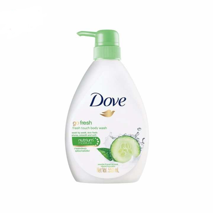 Dove go fresh fresh touch โดฟ โกเฟรช เฟรช ทัช ครีมอาบน้ำ 550 ml ...