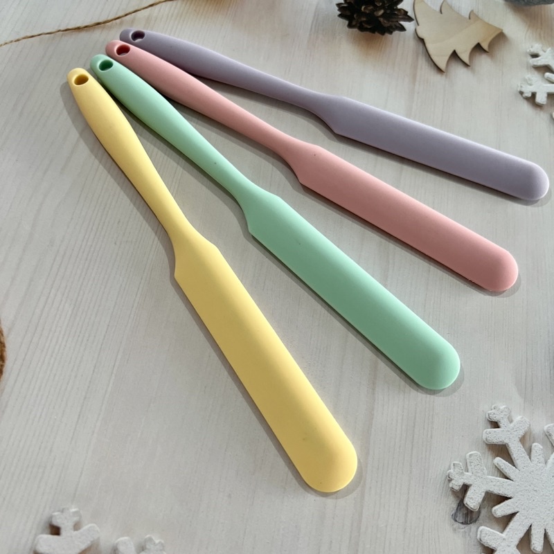 bakery-dver-พายยางปาดครีม-พายยางปาดเนย-สปาตูล่าซิลิโคน-silicone-spatula