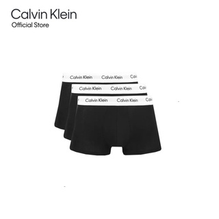 ภาพขนาดย่อของภาพหน้าปกสินค้าCalvin Klein กางเกงในชาย แพ็ค 3 ชิ้น ทรง Low Rise Trunk สีดำ รุ่น U2664 001 จากร้าน calvinklein_officialstore บน Shopee