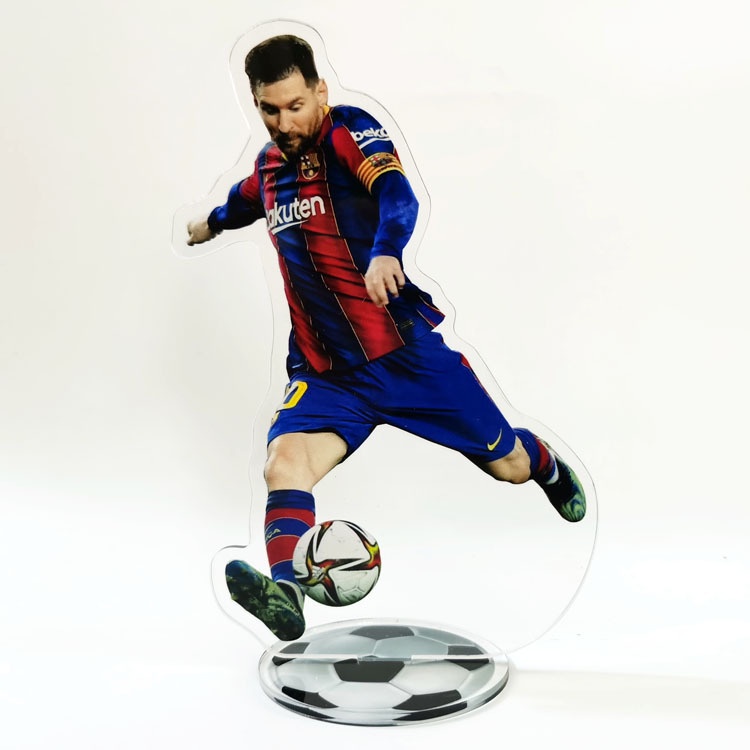 ภาพสินค้าของเล่นโมเดลฟุตบอล World Cup Star Ronaldo Beckham Messi Mbappe Haaland สําหรับตกแต่งบ้าน จากร้าน startopoele3.th บน Shopee ภาพที่ 5