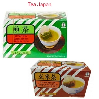 Sencha ชาเขียวญี่ปุ่น 2g×20 ถุงชา Product of Japan