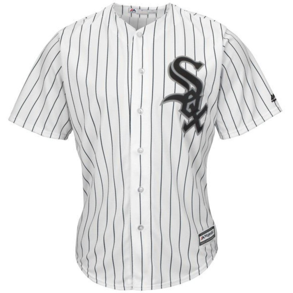 เสื้อกีฬาเบสบอล-ลายทีม-chicago-white-sox-มีสีดํา-สีขาว-สีเทา-สําหรับผู้ชาย