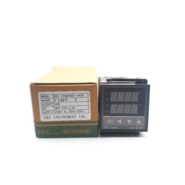 rex-c100fk07-v-an-ssr-relay-1300องศา-ของใหม่-tamppidควบคุมอุณหภูมิดิจิตอลควบคุมt-hermocouple-rex-c100