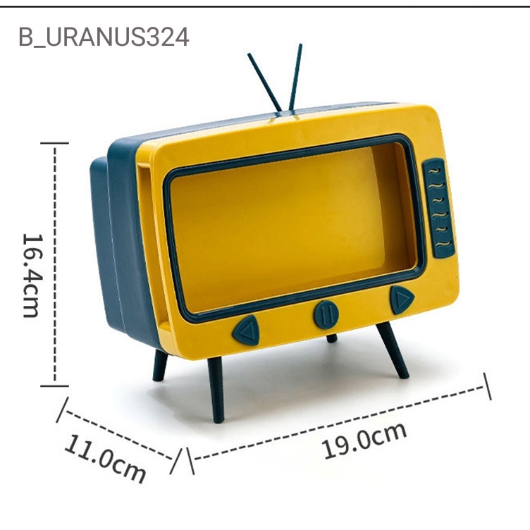 b-uranus324-กล่องใส่กระดาษทิชชู่-การออกแบบย้อนยุค-พร้อมที่วางโทรศัพท์-สำหรับโฮมออฟฟิศ