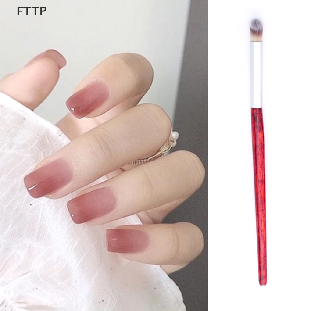 fttp-ombre-effect-แปรงปากกาเพ้นท์เล็บ-ไล่โทนสี-ออกแบบยูวีเจล-วาดภาพระบายสี