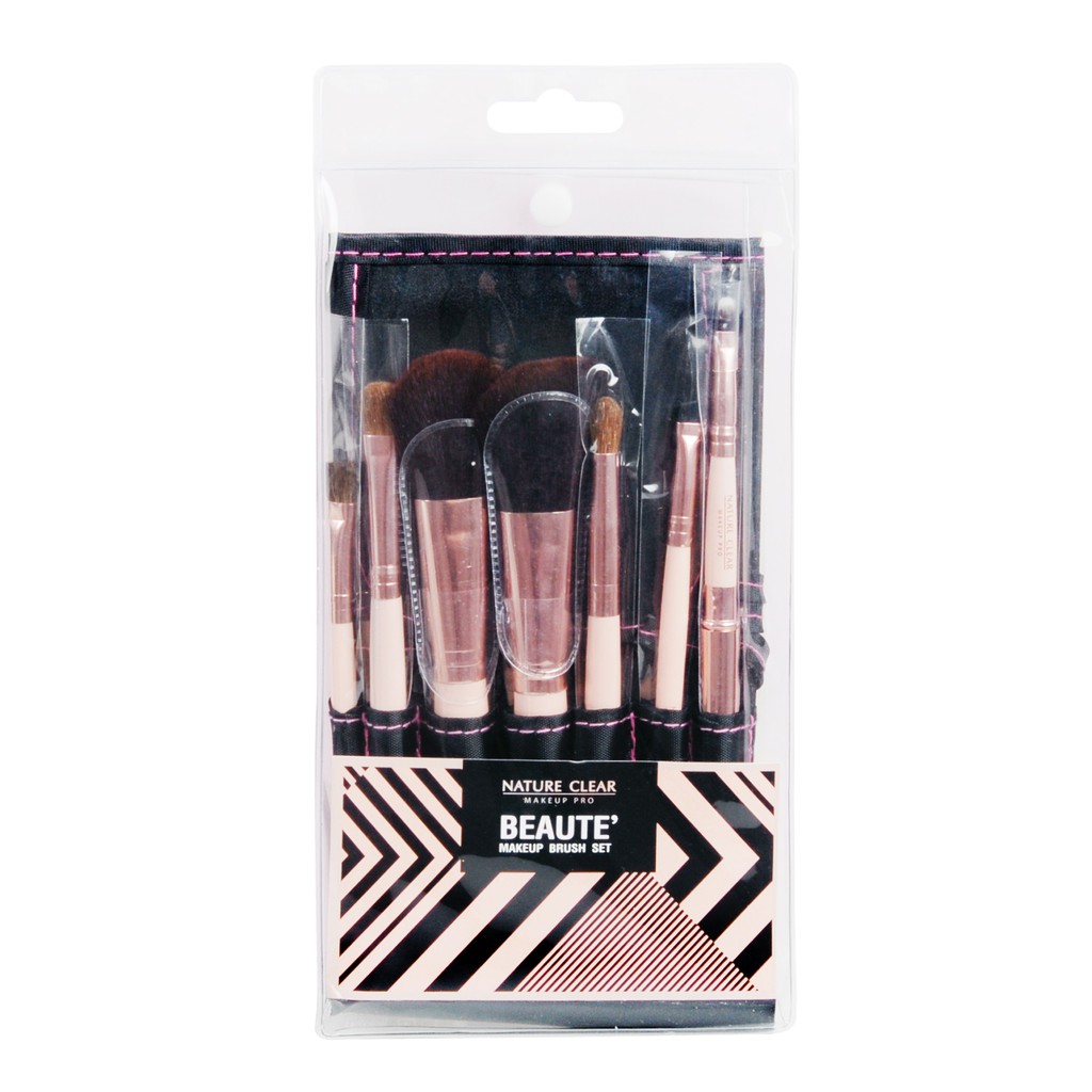 nature-clear-makeup-pro-beaute-makeup-brush-set