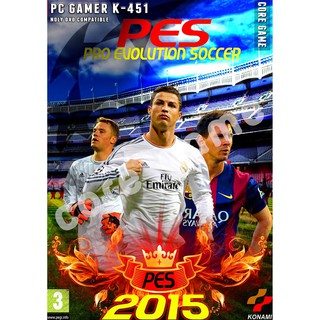 PES 2015 pro evolution soccer 2015 แผ่นเกมส์ แฟลชไดร์ฟ เกมส์คอมพิวเตอร์  PC โน๊ตบุ๊ค