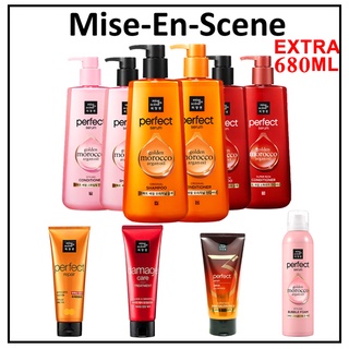 ภาพหน้าปกสินค้า680 ml Mise En Scene Shampoo Conditioner แชมพู ครีมนวด ทรีทเมนต์ บำรุงผมเกาหลี แท้100% ที่เกี่ยวข้อง