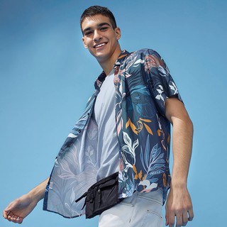 ภาพหน้าปกสินค้า【M-5XL】เสื้อเชิ้ตแขนสั้นฮาวายฤดูร้อนผู้ชาย ที่เกี่ยวข้อง