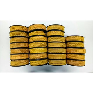 ภาพหน้าปกสินค้าEC-2  Cable Markers No.A-T  เคเบิ้ลมาร์คเกอร์ หมายเลข A-Tจำนวน 1000 ตัว (สีเหลือง) ที่เกี่ยวข้อง