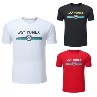 Yonex เสื้อผ้าแบดมินตัน 2022 แขนสั้น ดูดซับเหงื่อ แห้งเร็ว สําหรับเด็กผู้ชาย และผู้หญิง