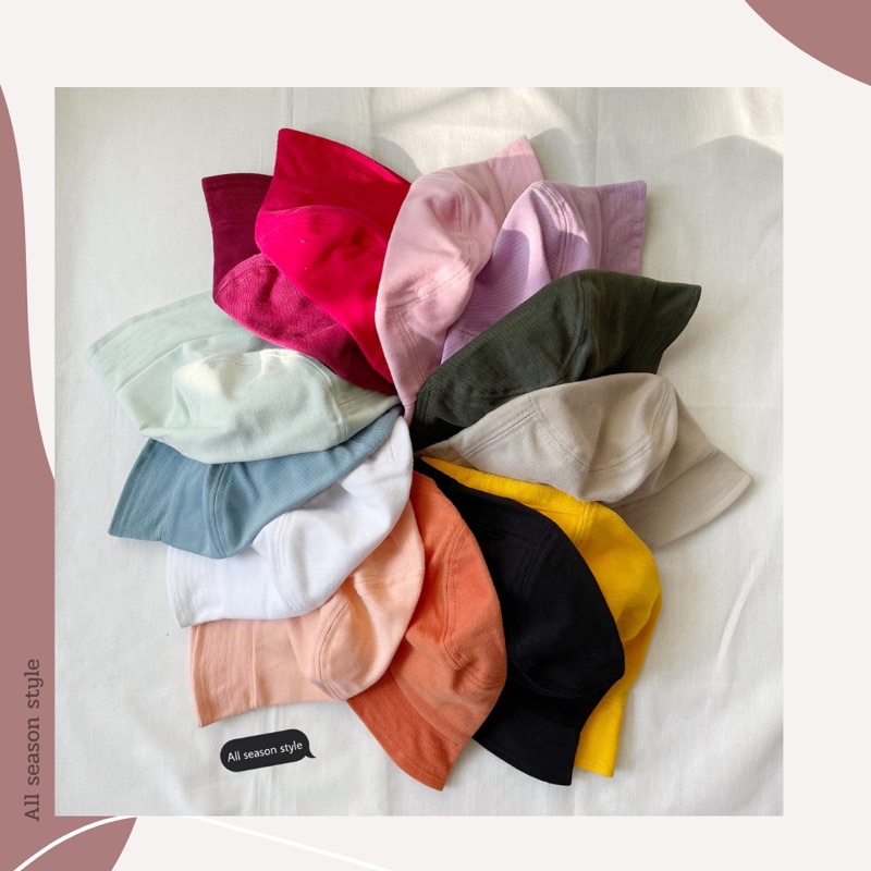 หมวกบัคเก็ตเด็ก-หมวกเด็ก-ผ้าคอตตอนพรีซ-bucketเด็ก-ผ้าคอตตอน-อายุ-2-ขวบขึ้นไป