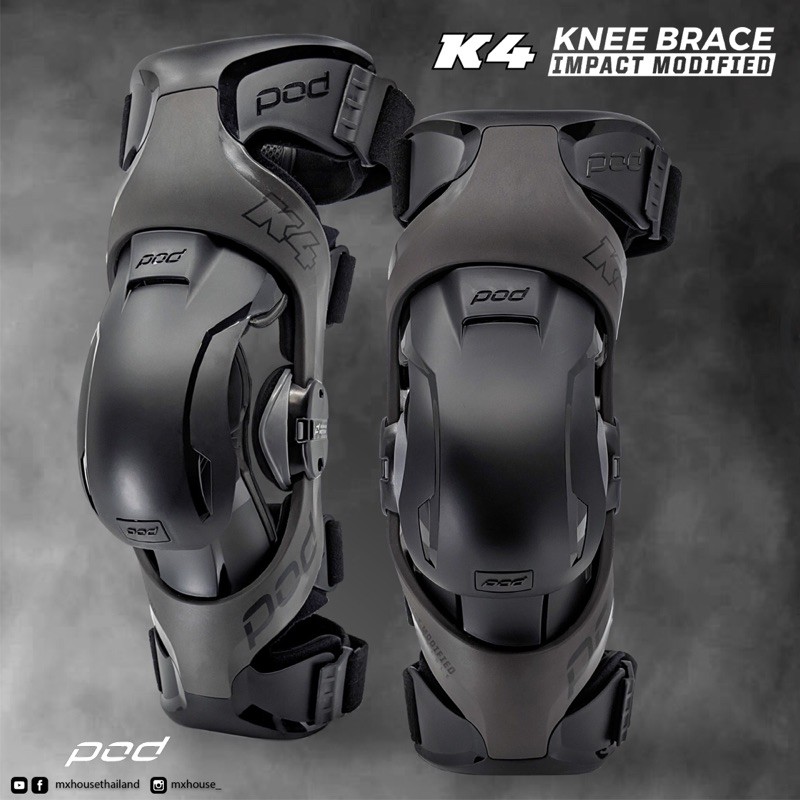 การ์ดเข่ากันบิด Pod Active รุ่น K4 | Shopee Thailand