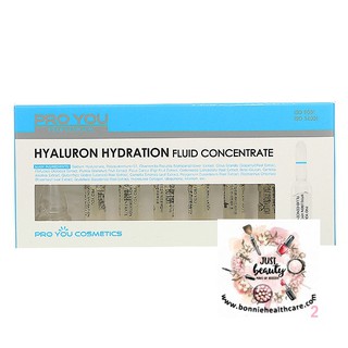 Pro You Hyaluron Hydration Fluid Concentrate (2ml *7) เซรั่มเข้มข้นชนิดน้ำ ซึมซาบลึกสู่ชั้นผิวทันที ไม่เหนียวเหนอะหนะ