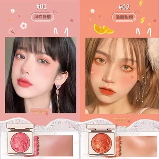 8091 CDE BLUSHER บลัชออน ปัดแก้ม เนื้อดินน้ำมัน ติดทนนาน  สีสวย เนื้อนุ่ม เม็ดสีชัดเจน