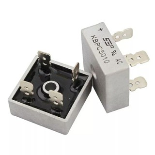 1 ต้ว ไดโอดบริด KBPC5010 5010 50A 1000V Diode Bridge Rectifier rectifier diode KBPC 5010 power electronica componentes