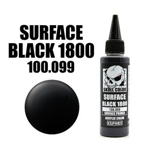 Skull Color 099 Surface Black 1800 สีรองพื้น Surface Primer ผสมสำเร็จสำหรับแอร์บรัช ขนาด 60ml.