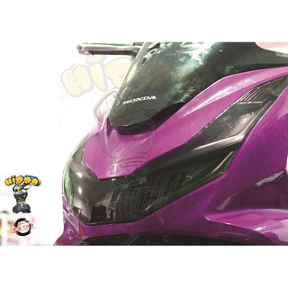 PCX160 สติ๊กเกอร์ฟิล์มไฟหน้าเต็ม+ท้าย  AII NEW สีดำ