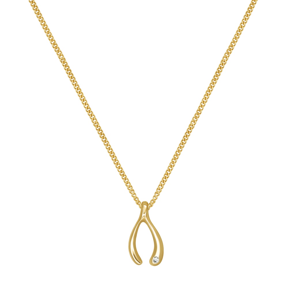 wishbone-necklace-สร้อยคอเงินแท้-ชุบทอง-18k-โรสโกลว์