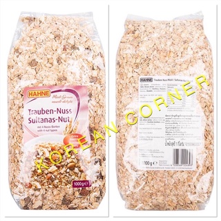 ภาพขนาดย่อของภาพหน้าปกสินค้าHAHNE Multi Fruit Nuts Wholegrain Muesli มูสลี่ (ไม่มีน้ำตาล) ข้าวโอ๊ตผสมถั่วและผลไม้ นำเข้าจากเยอรมนี จากร้าน koreancornerofficial บน Shopee