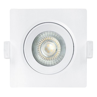 Downlight DOWNLIGHT LED Adjustable 5WDL Square RAC PLASTIC WHITE 4