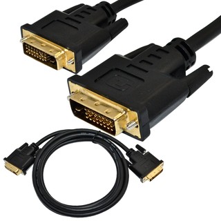 ภาพหน้าปกสินค้าDVI-D 24+1 Pin Male To Male Dual Link Gold Plated Cable 3 m ที่เกี่ยวข้อง