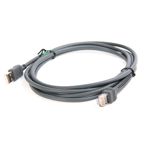 6ft USB Cable For Symbol LS2208 DS9208 Barcode Scanner - Model CBA-U01-S07ZAR 6 thumbnail image