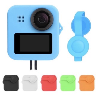 ภาพขนาดย่อของภาพหน้าปกสินค้าเคสซิลิโคนโกโปรแม็กซ์ GOPRO MAX SILICONE CASE จากร้าน paipaiacc4gopro บน Shopee