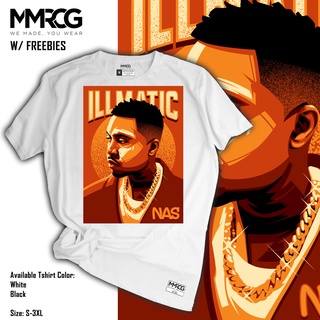 แร็ปเปอร์ชื่อดัง Illmatic | |เสื้อเชิ้ตผ้าฝ้ายพิมพ์ลาย ท็อปส์ซู| |เสื้อยืด ยูนิเซ็กซ์ | | MMRCG rsE