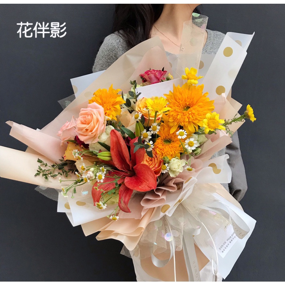 38-ชิ้น-กระดาษทิชชู่-กระดาษห่อดอกไม้-ช่อดอกไม้-ห่อของขวัญ-ดอกไม้