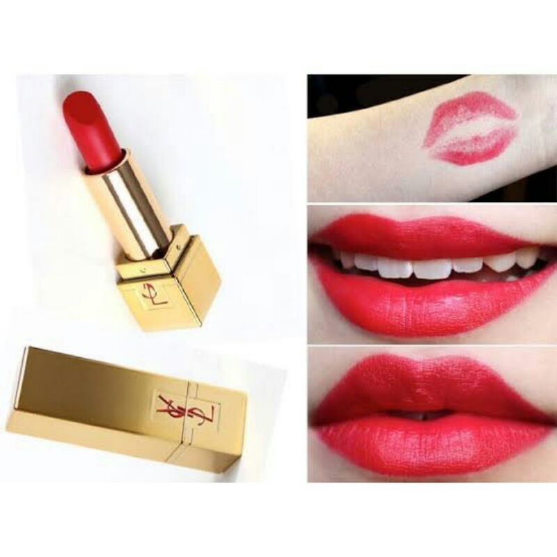 ลิปสติก-yves-saint-laurent-rouge-pur-couture-01-le-rouge-1-06g-tester-size