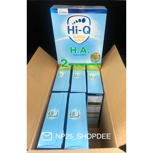 ภาพหน้าปกสินค้าHi Q Super Gold HA2 550 กรัม  6 กล่อง - Hi Q Supergold HA 2 ไฮคิว เอช เอ สูตร 2 จากร้าน np25_shopdee บน Shopee
