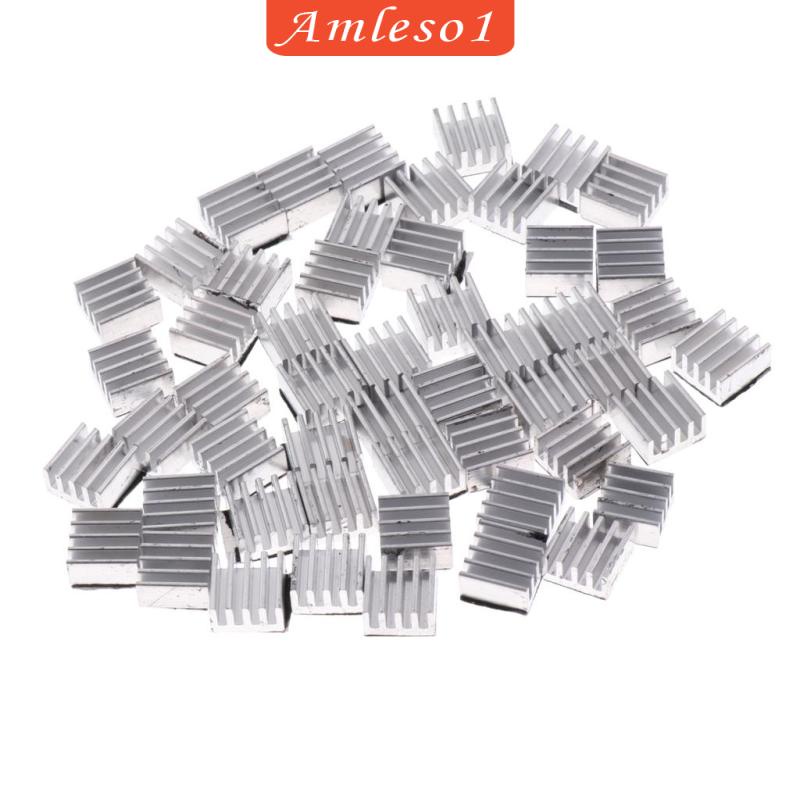 amleso1-ฮีทซิงค์ระบายความร้อน-อลูมิเนียม-ขนาดเล็ก-8-8x8-8x5-มม-สีเงิน-50-ชิ้น