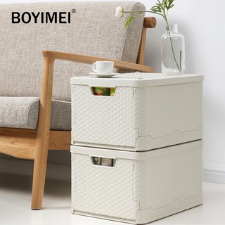 (BYM84) Foldable Box กล่อง กล่องใส่ของ กล่องกันน้ำ กล่องใส่ของกันน้ำพับได้ กล่องพกพา กล่องอเนกประสงค์ กล่องพับ