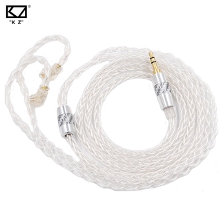 KZ High Purity OFC Silver Plated Cable Earphone Wire KZ ZSN PRO ZSX ASX ZAX DQ6 ZS10 PRO AS16 AS12 ZSN PRO X