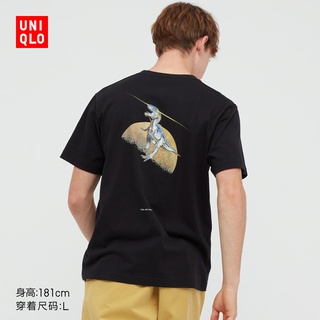Uniqlo เสื้อยืดแขนสั้น พิมพ์ลาย JWx HajimeSorayama สําหรับผู้ชาย