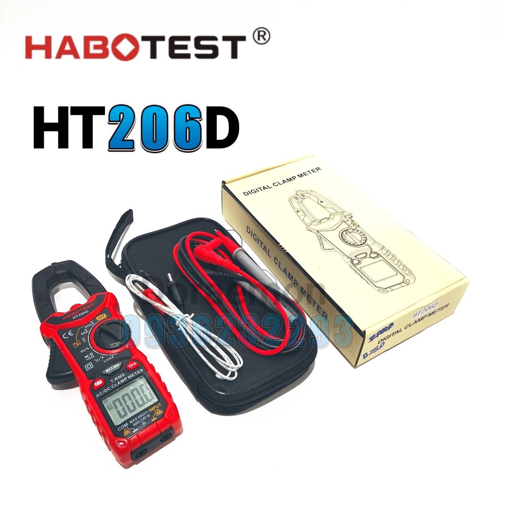 habotest-ht206d-วัด-aac-adc-600a-คลิปแอมป์มิเตอร์-แคล้มป์มิเตอร์-มิเตอร์วัดไฟ-มัลติมิเตอร์ดิจิตอล-คลิปแอมป์-มิเตอร์วัด